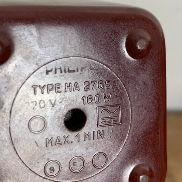 Vintage elektrische Kaffeemühle von Philips