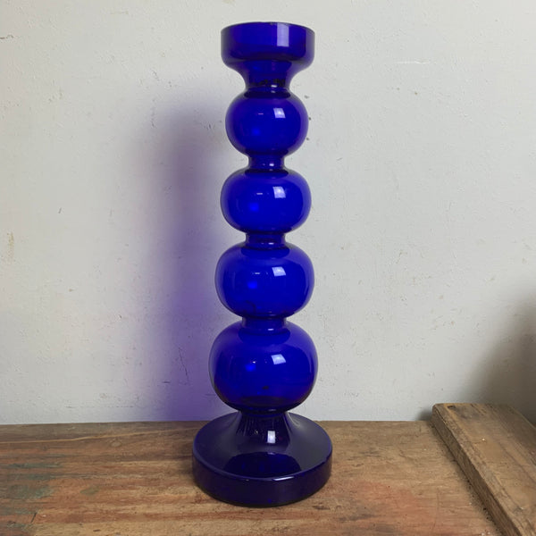 Pop Art Glas Kerzenhalter Vase von Alfred Taube