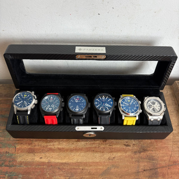 Aquamarine Pro Diver 
45 mm Chronograph von PANZERA