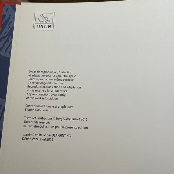 Modell Figur und Buch Tim und Struppi das Das Amerikanisches Jagdflugzeug mit Jocko aus Ziel New York