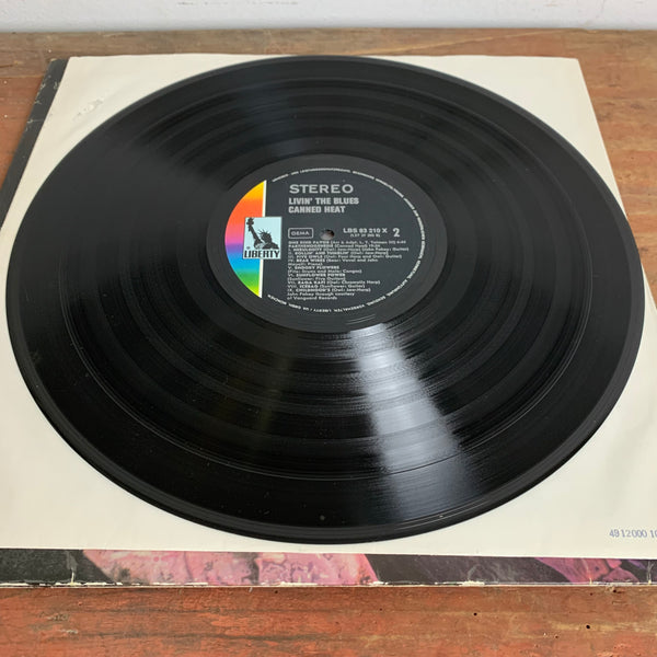 Doppel LP Livin’ the Blues von Canned Heat