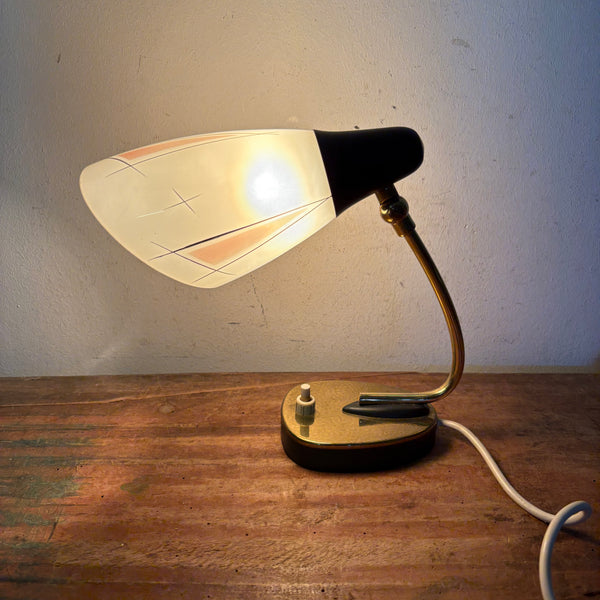 Vintage Mid Century Nachttischlampe