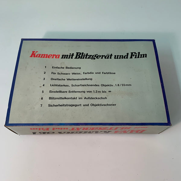 Vintage Blitz Kamera Dana mit Film von Tura OVP