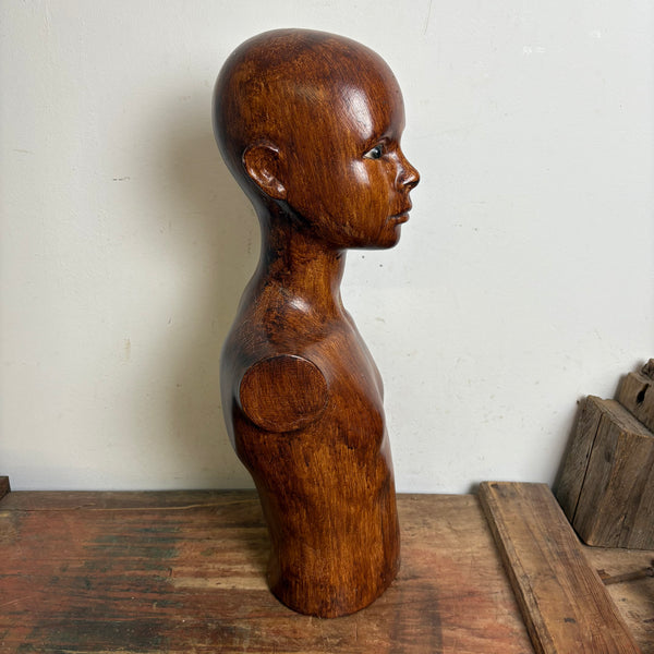 Vintage Büste Schaufensterpuppe