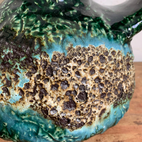 Vintage Fat Lava Keramik Vase von Dümler und Breiden 1107/26