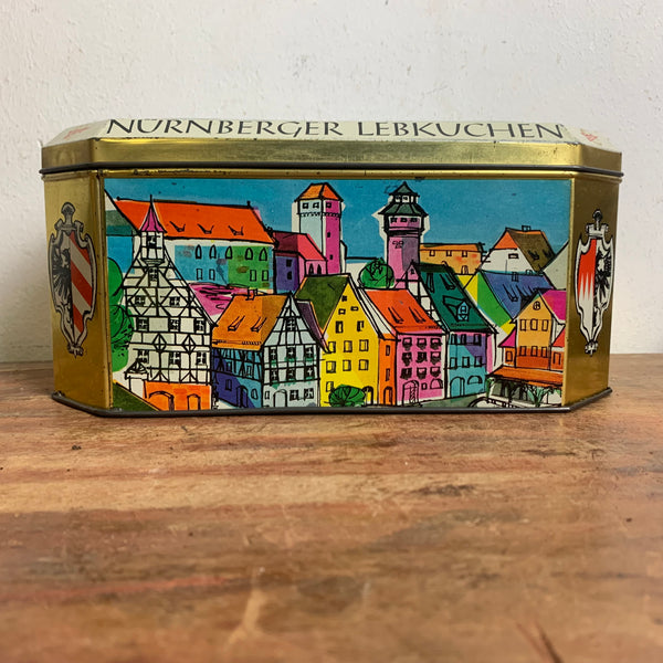 Vintage Blechdose Nürnberger Lebkuchen von Schöller