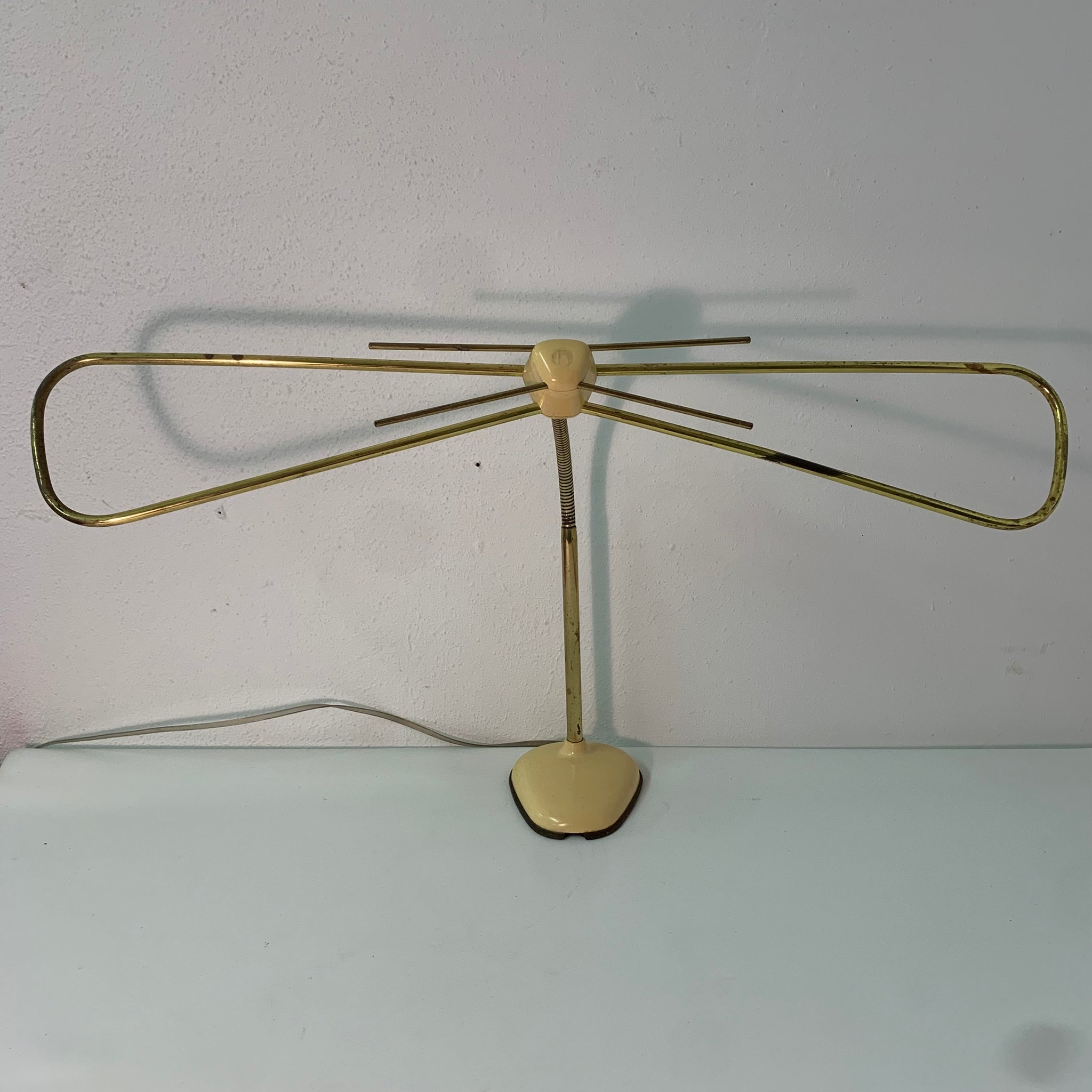 Vintage Mid Century FS Zimmerantenne Libelle  von Hirschmann