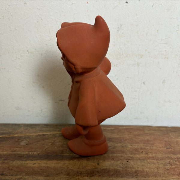 Vintage Terrakotta Figur unser Sandmännchen