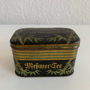 Vintage Blechdose Meßmer Tee
