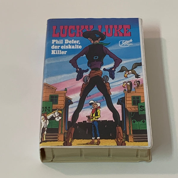 VHS Video Kassette Lucky Luke Phil Defer, der eiskalte Killer