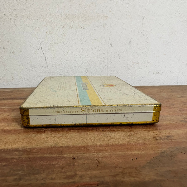 Vintage Blechdose Simona Cigaretten