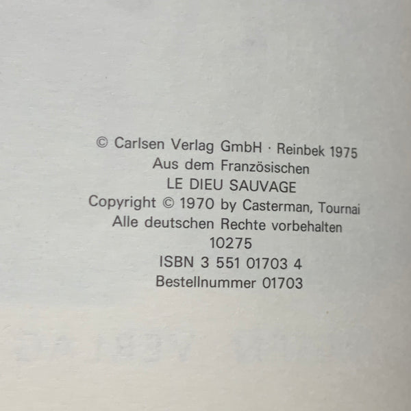 Comic Alix Band 3 Der Zornige Gott