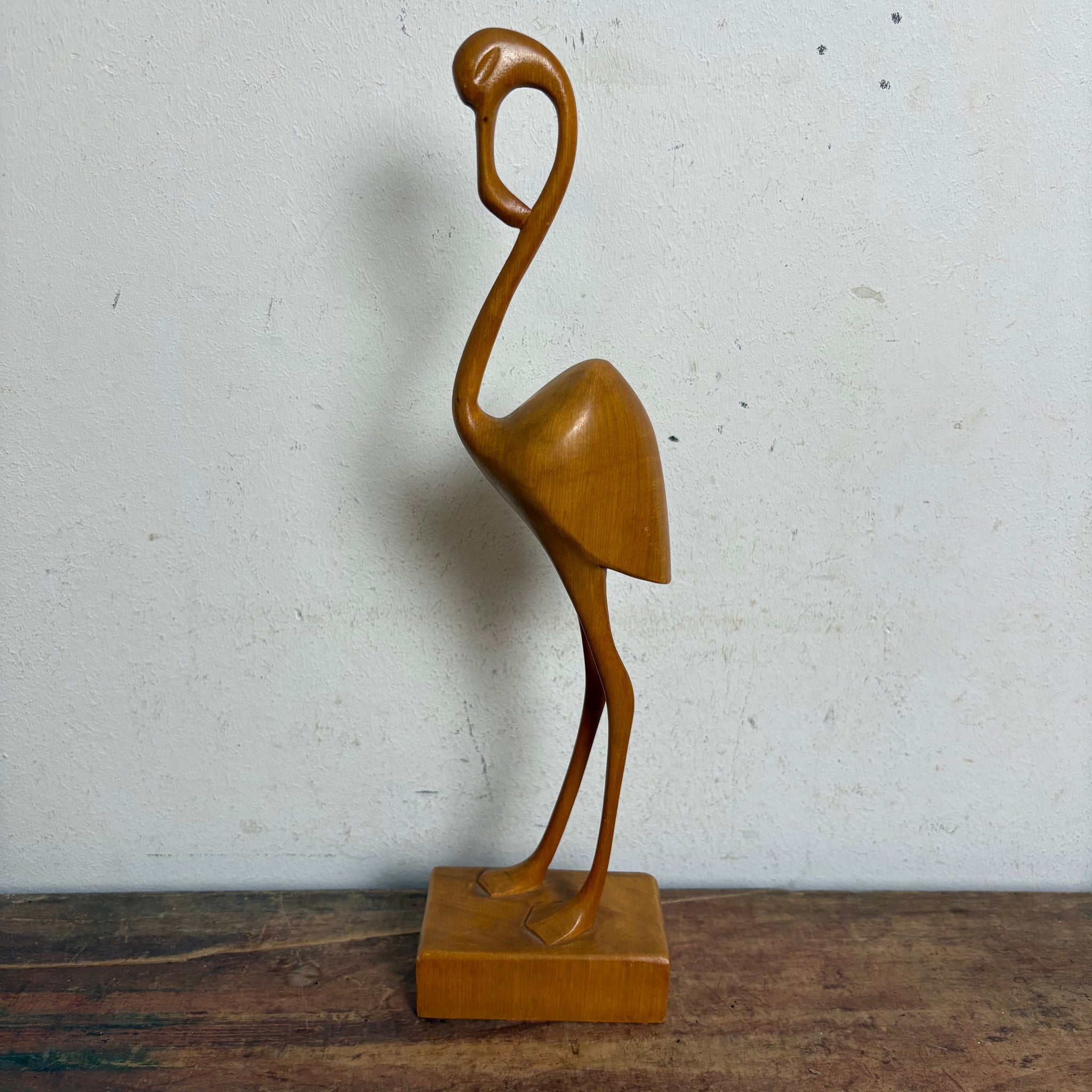 Mid Century Deko Flamingo