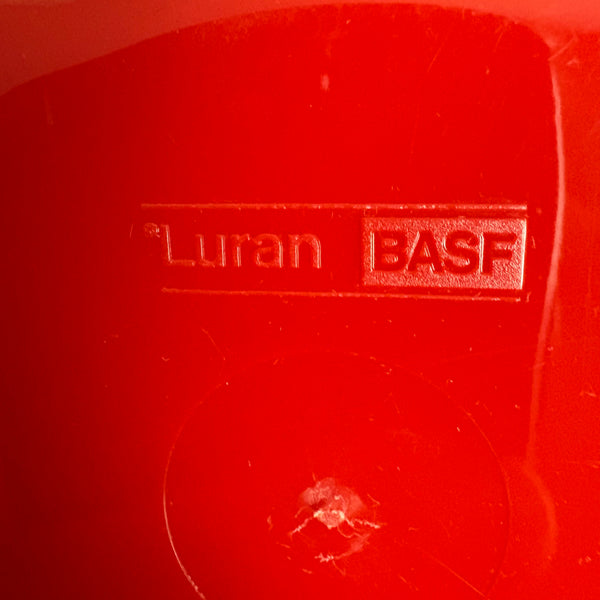 Vintage Schalen Set Luran in Apfelform von BASF gelb
