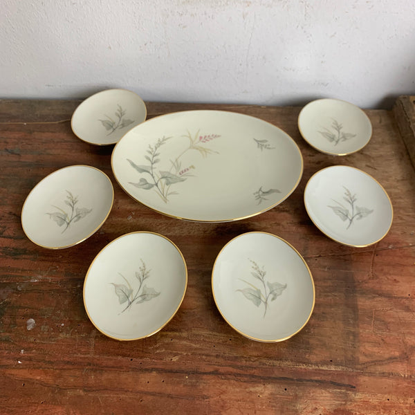 Vintage Mid Century Konfekt Schalen Set von Fürstenberg