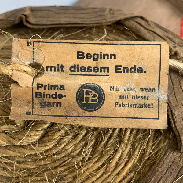 Vintage Rolle PB Sisal Bindegarn von Baumhüter