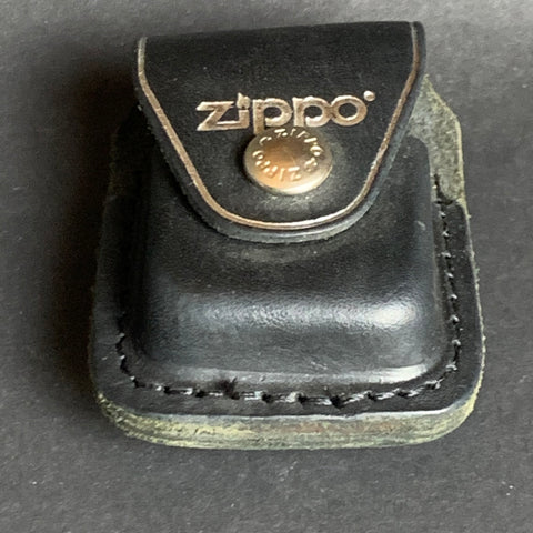 Zippo Feuerzeug Gürtel Tasche schwarz