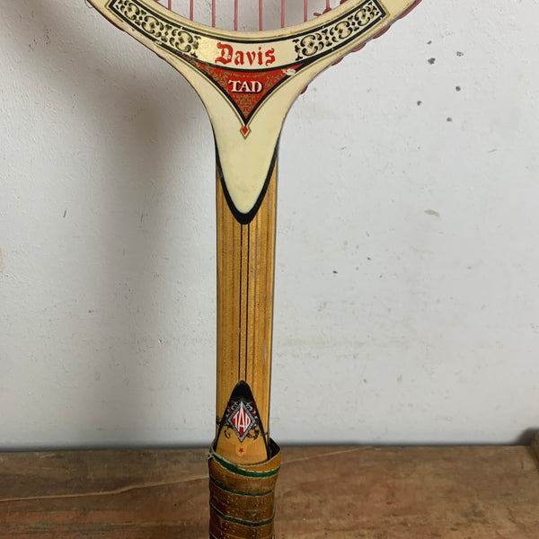 Vintage Holz Tennisschläger TAD Davis