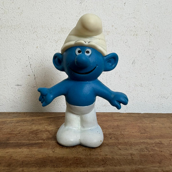 Vintage große Schlumpf Quitsch Figur von Peyo