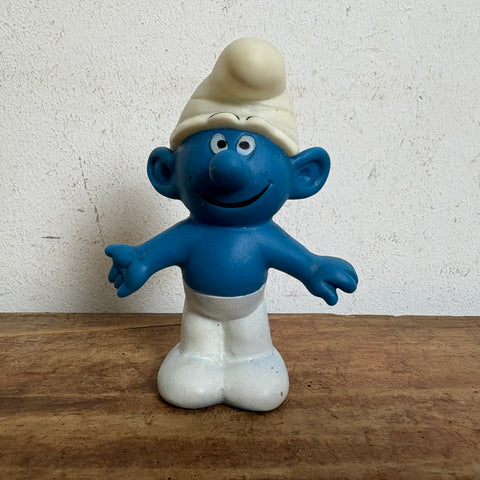 Vintage große Schlumpf Quitsch Figur von Peyo