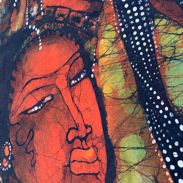 Vintage großer hinduistischer Wandbehang