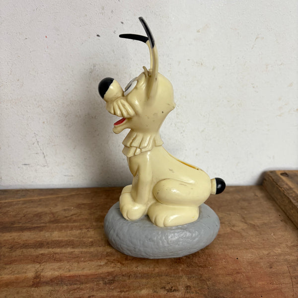 Vintage Spardose Idefix von Dargaud für Berliner Disconto Bank
