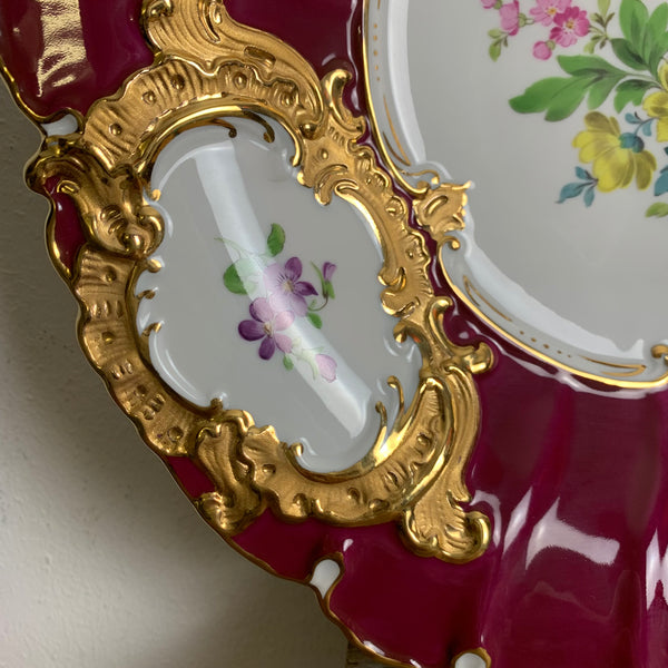 Prunkteller von Meissen