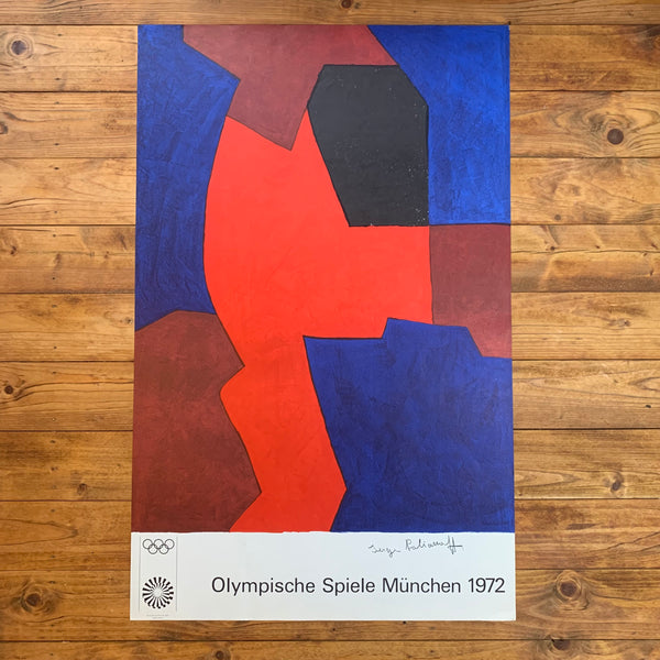 Pop Art Plakat Olympische Spiele 1972