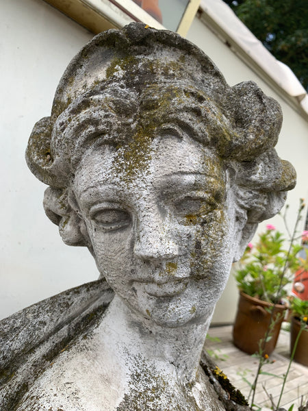 Vintage Italienische Gartenstatue