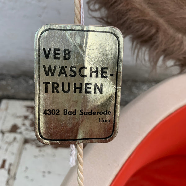 Vintage Wäschepuff VEB Wäschetruhen