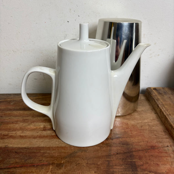 Mid Century Kaffeekanne mit Wärmehaube von Melitta