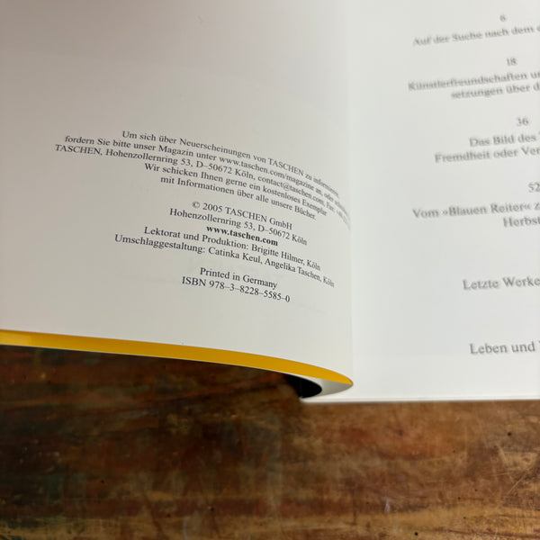 Buch Marc von Taschen