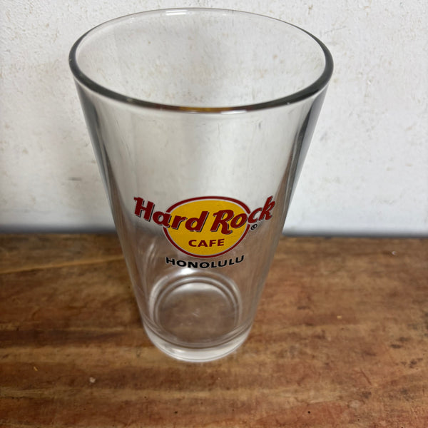 Original Hard Rock Café Glas Honolulu Hawaii