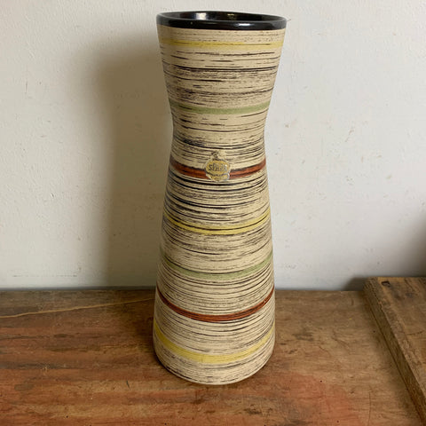 Mid Century Edel Keramik Vase von Spara 220/30