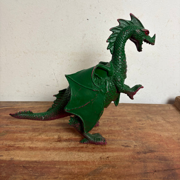 Vintage Aktionfigur Godzilla Style Zweiköpfiger Drache von Chitech