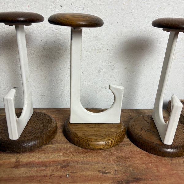 4 vintage Garderobenhaken