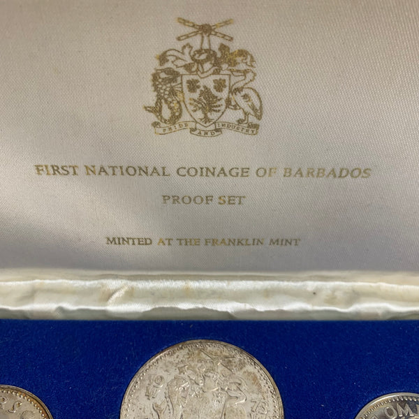 Münzen First National Coinage of Barbados 1973