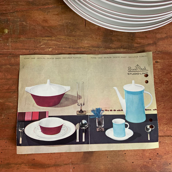 Vintage Service Berlin von Rosenthal Studio Line