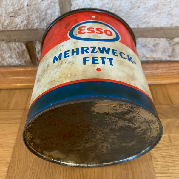 Vintage Blechdose Mehrzweckfett von Esso