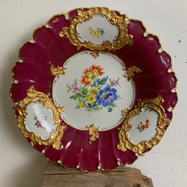 Prunkteller von Meissen
