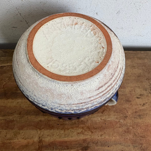 Vintage Keramik Fat Lava Vase von Heinz Siery für Carstens Tönnieshof 1585-13