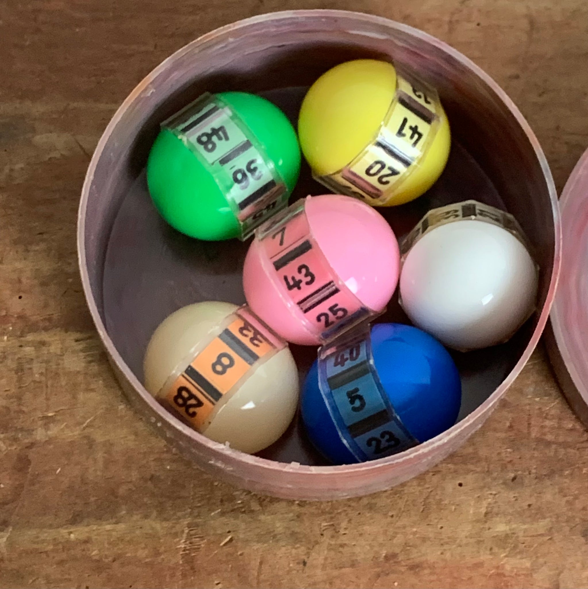 Vintage Lotto Würfel