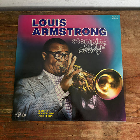 LP Louis Armstrong Stomping At The Savoy