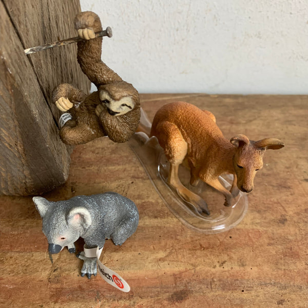 Konvolut 3 Tiere Schleich Faultier 14793 Koalabär 14815 Känguru 14756