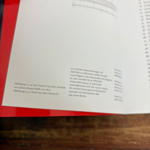 Buch Schinkel von Taschen