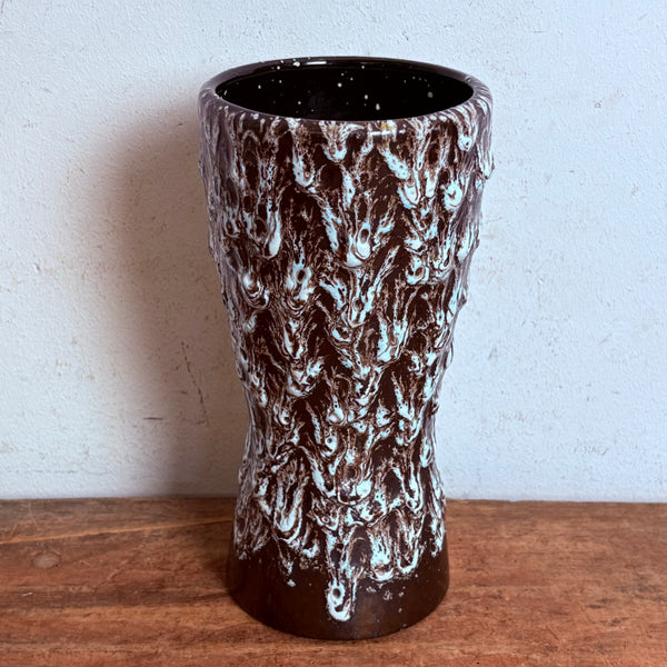 Vintage Fat Lava Keramik Vase von Scheurich 244-22