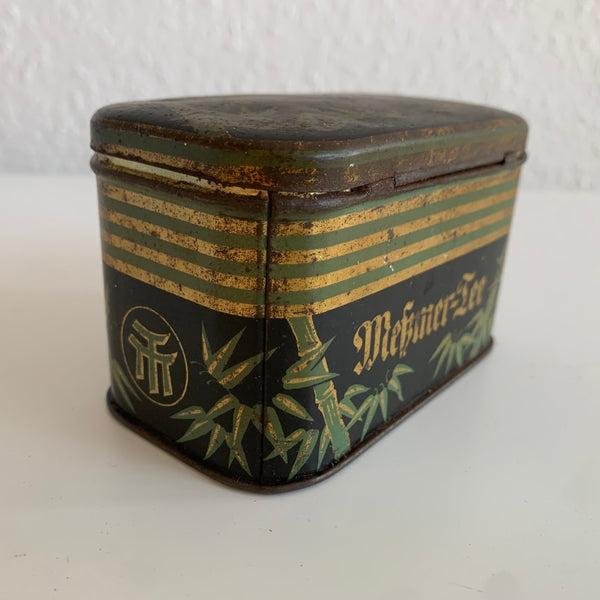 Vintage Blechdose Meßmer Tee
