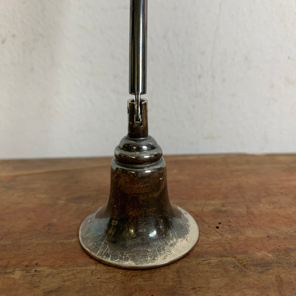 Vintage versilberter beweglicher Kerzenlöscher