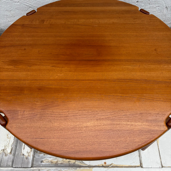 Vintage Dänischer Teak Couchtisch von Niels Bach für Randers Møbelfabrik