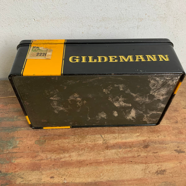 Vintage Zigarren Blechdose Gildemann